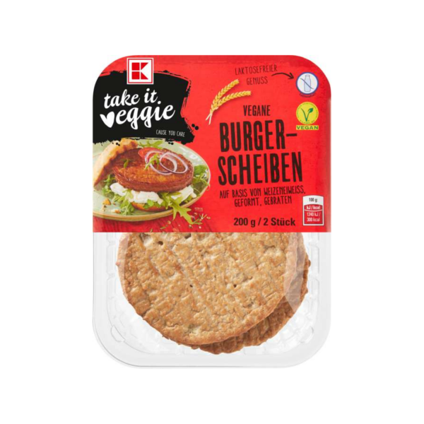 take it veggie Vegane Burgerscheiben