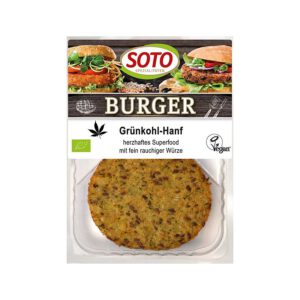 SOTO Burger Grünkohl-Hanf