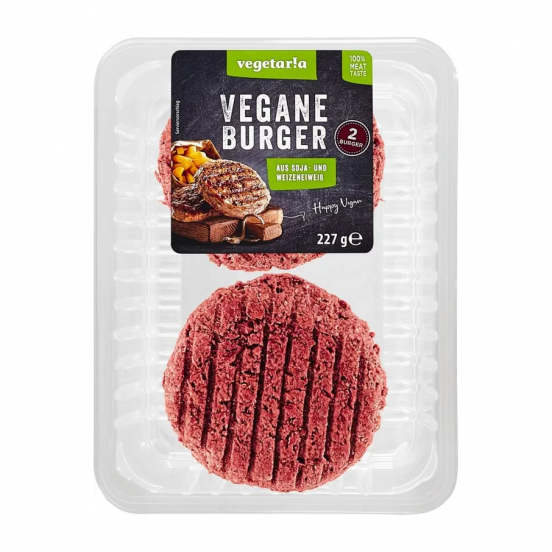 REWE Vegane Burger Patties Mad Arts 💚 Burger