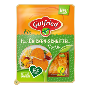 Gutfried WieChicken-Schnitzel Vegan