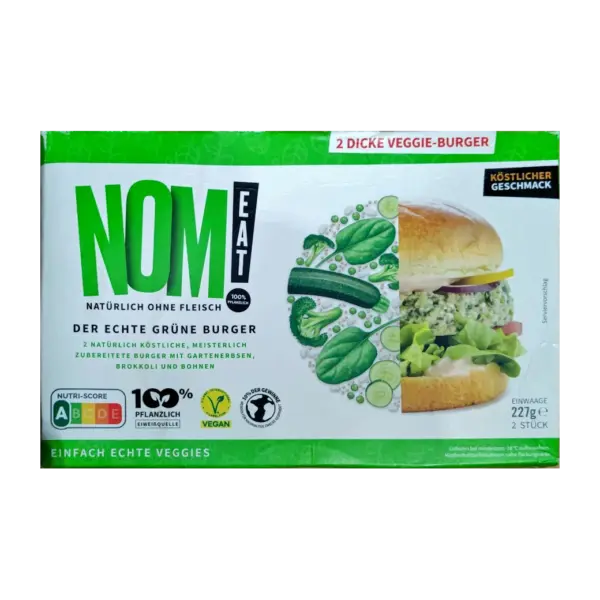 Nom Eat - Der echte grüne Burger