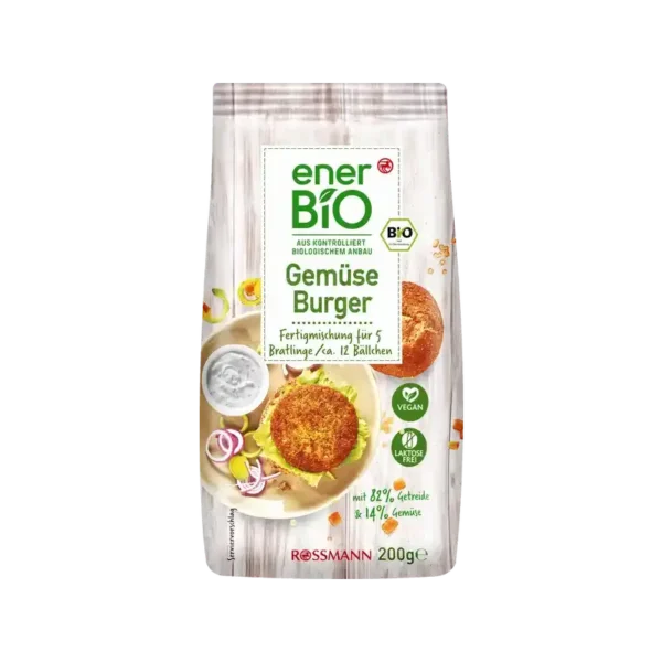 enerBiO Gemüse Burger