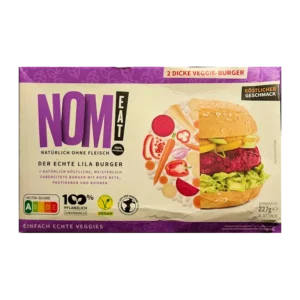 Nom Eat – Der echte lila Burger